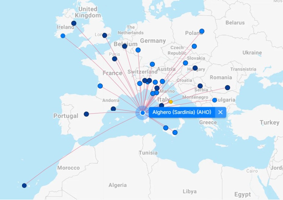 Flight routes